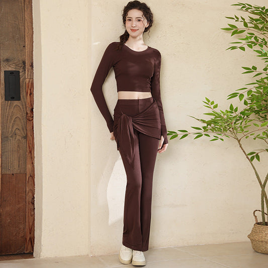 Flare Yoga Set | Coordinated Comfort & Support