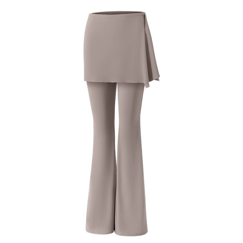 High-Waisted Flare Yoga Pants | Soft Lines & Gentle Support
