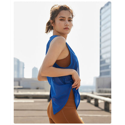 Airy Mesh Yoga Tank Top | Lightweight Ease & Breathable Flow