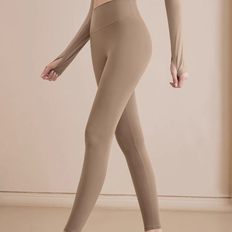 High-Waisted Yoga Leggings | Supportive Fit & Natural Feel