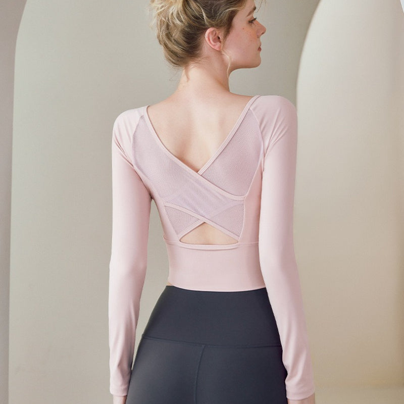 Mesh Cross Yoga Wear | Mindful Movement & Daily Ease