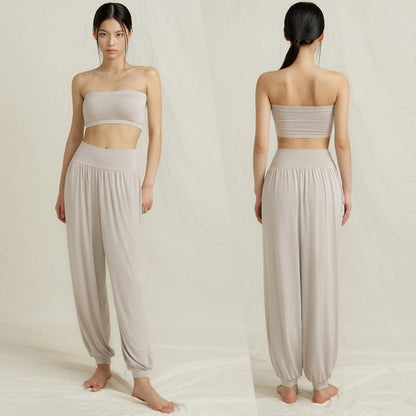 Wide-Leg Flow Yoga Set | Soft Structure & Everyday Ease