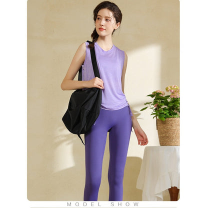 Mesh Quick-Dry Yoga Tank Top | Lightweight Ease & Breathable Flow