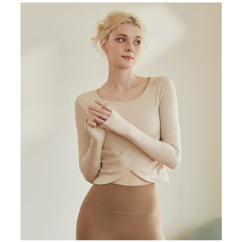 Cross Yoga Top | Soft Movement & Everyday Ease