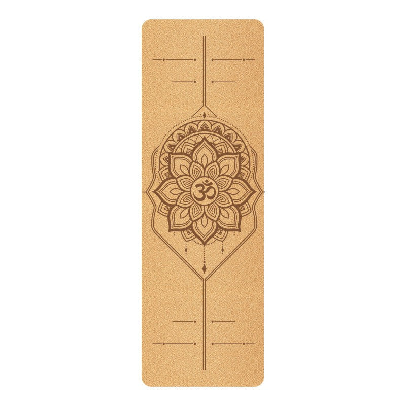 Natural Cork Yoga Mat | Grounded Practice & Steady Grip