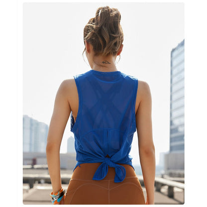 Airy Mesh Yoga Tank Top | Lightweight Ease & Breathable Flow