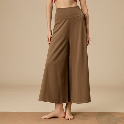 Wide-Leg Flow Yoga Pants | Relaxed Drape & Everyday Ease