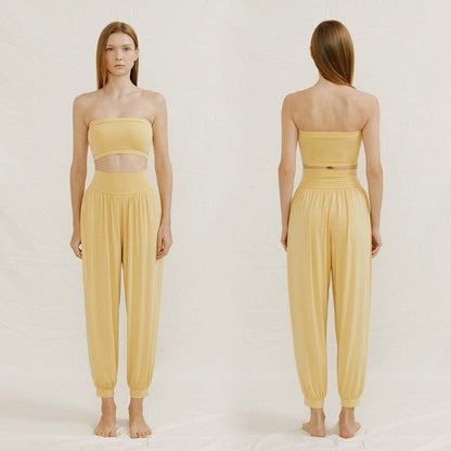 Wide-Leg Flow Yoga Set | Soft Structure & Everyday Ease