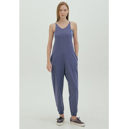 Wide-Leg Relaxed Yoga Jumpsuit | One-Piece Ease & Natural Flow