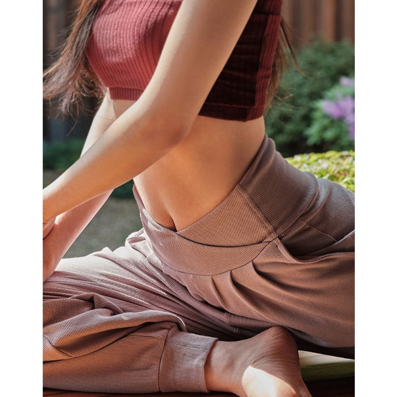 Wide-Leg Flow Yoga Pants | Relaxed Drape & Everyday Ease