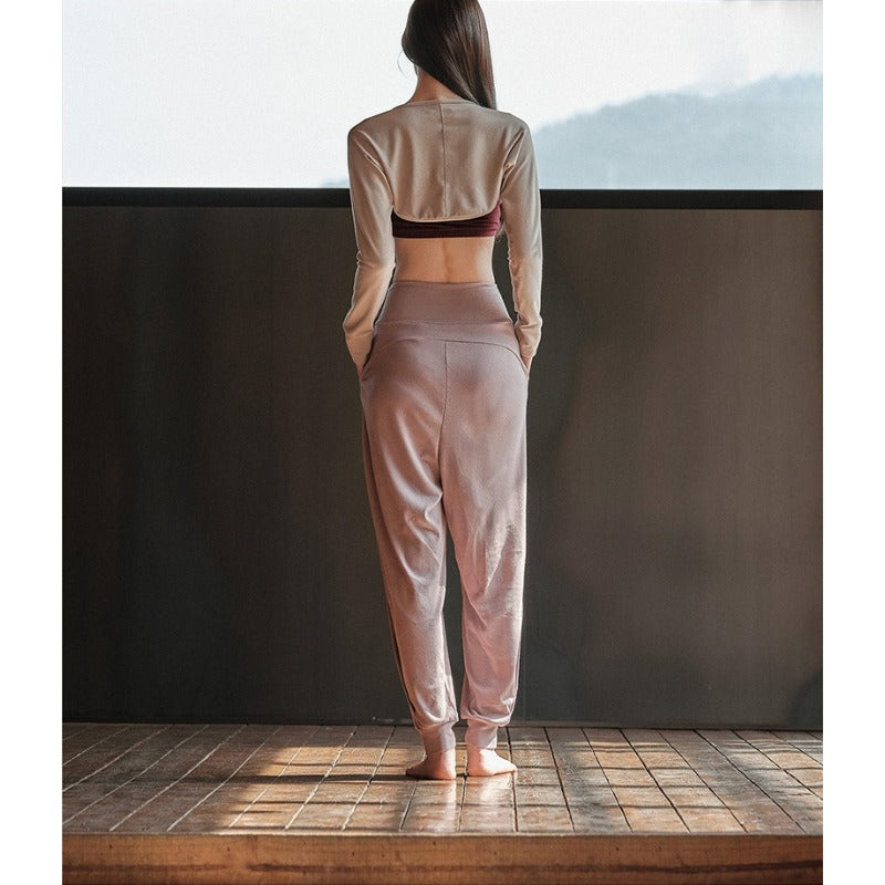 Wide-Leg Flow Yoga Pants | Relaxed Drape & Everyday Ease