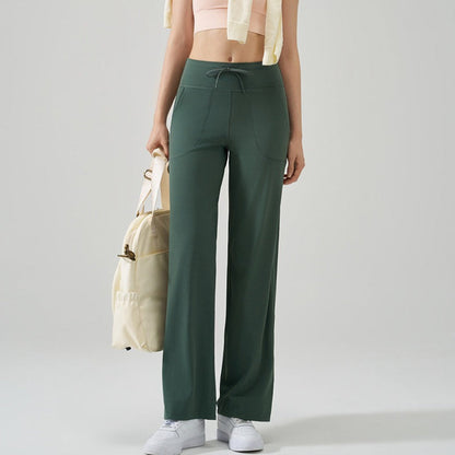 Wide-Leg Flow Yoga Pants | Relaxed Drape & Everyday Ease