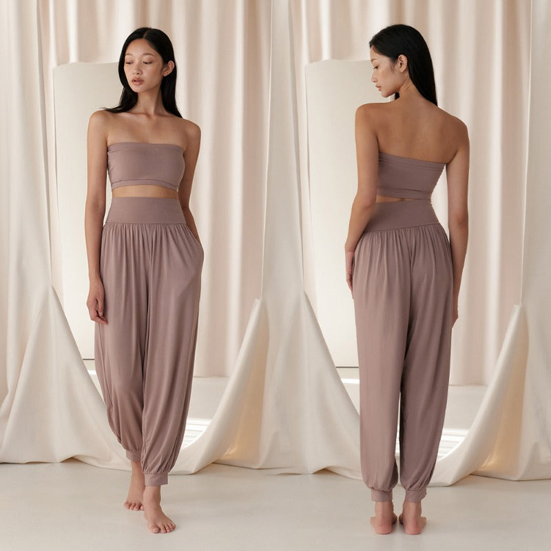 Wide-Leg Flow Yoga Set | Soft Structure & Everyday Ease
