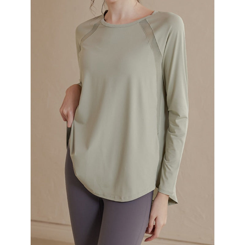 Mesh Relaxed Yoga Cover-Up | Light Layers for Studio & Daily Life