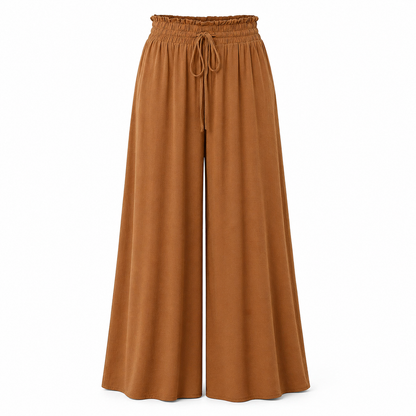 Relaxed Wide-Leg Flow Yoga Pants | Relaxed Drape & Everyday Ease