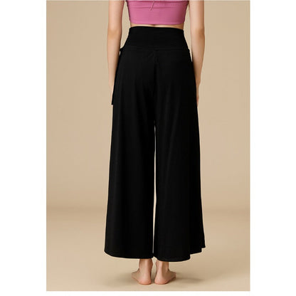 Wide-Leg Flow Yoga Pants | Relaxed Drape & Everyday Ease