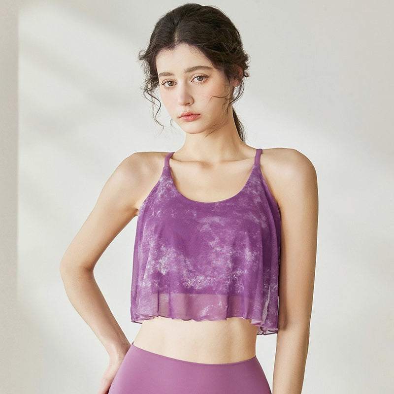Mesh Yoga Bra Top