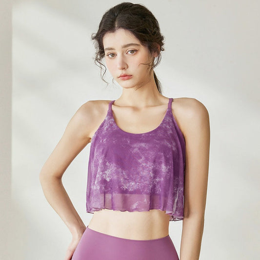 Mesh Yoga Bra Top