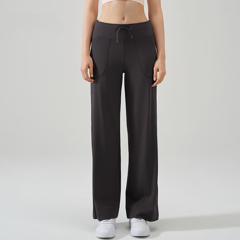 Wide-Leg Flow Yoga Pants | Relaxed Drape & Everyday Ease