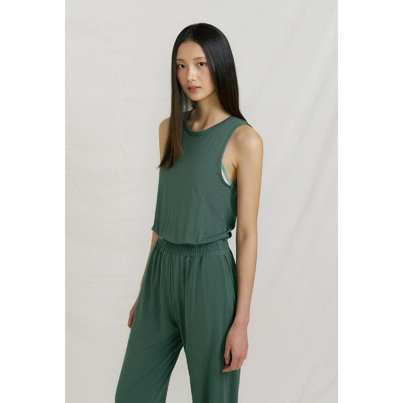 Jogger Open-Back Yoga Jumpsuit | Clean Fit & Effortless Movement