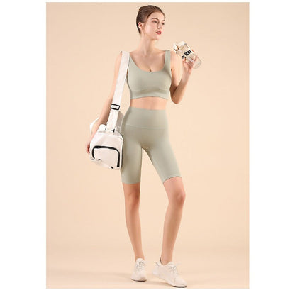 High-Waisted Yoga Shorts | Smooth Fit & Easy Movement