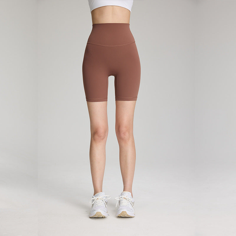 High-Waisted Yoga Shorts