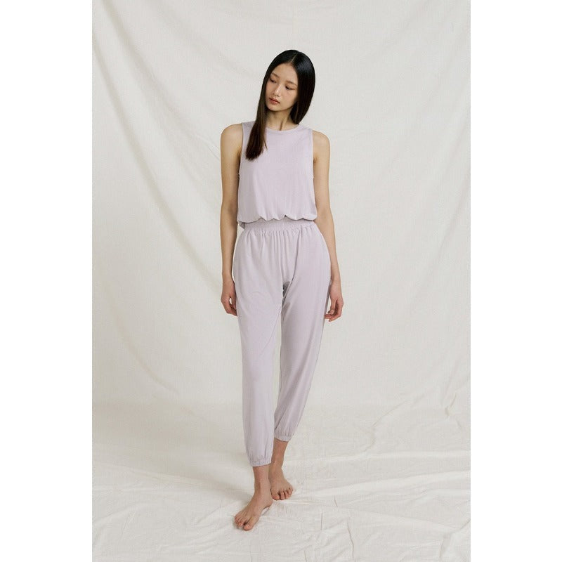 Jogger Open-Back Yoga Jumpsuit | Clean Fit & Effortless Movement