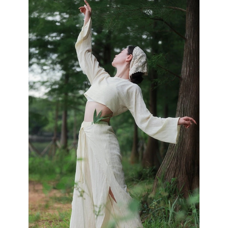 Wide-Leg Flow Yoga Set | Soft Structure & Everyday Ease