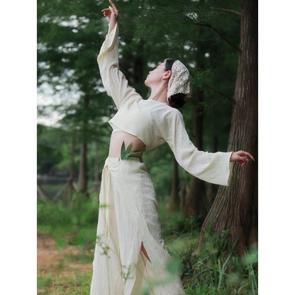 Wide-Leg Flow Yoga Set | Soft Structure & Everyday Ease
