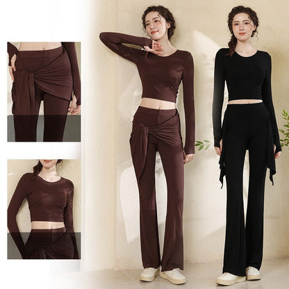 Flare Yoga Set | Coordinated Comfort & Support