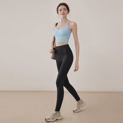 Cross Yoga Sports Bra | Soft Support & Natural Hold