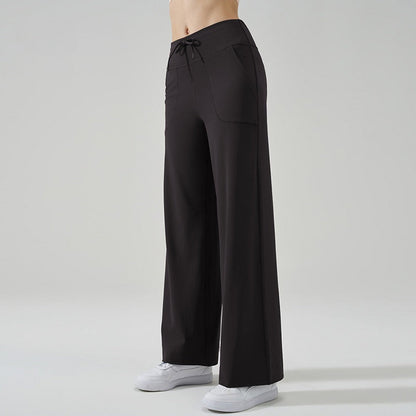 Wide-Leg Flow Yoga Pants | Relaxed Drape & Everyday Ease