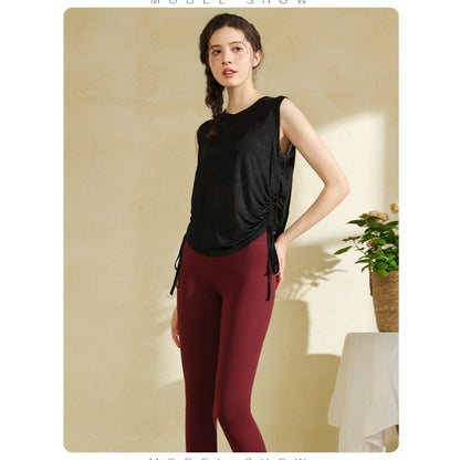 Mesh Quick-Dry Yoga Tank Top | Lightweight Ease & Breathable Flow