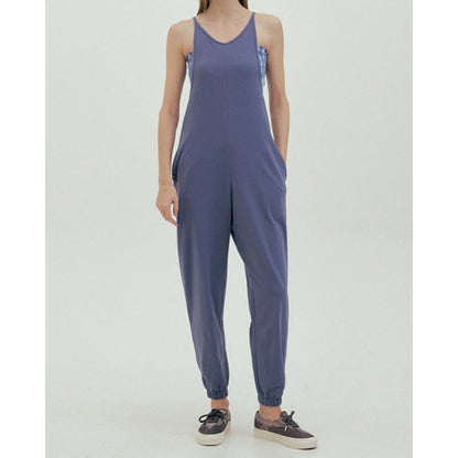 Wide-Leg Relaxed Yoga Jumpsuit | One-Piece Ease & Natural Flow