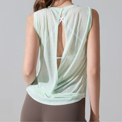 Quick-Dry Yoga Tank Top | Lightweight Ease & Breathable Flow