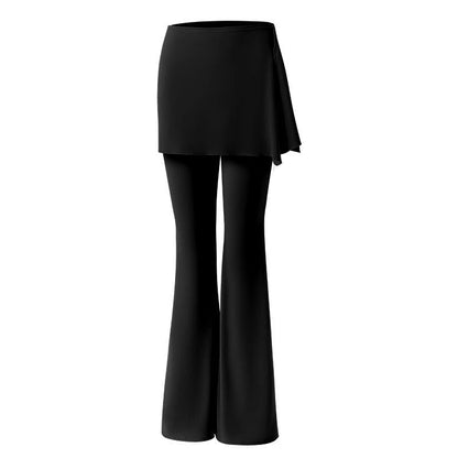 High-Waisted Flare Yoga Pants | Soft Lines & Gentle Support