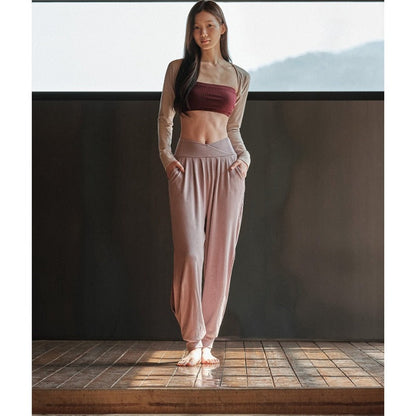 Wide-Leg Flow Yoga Pants | Relaxed Drape & Everyday Ease