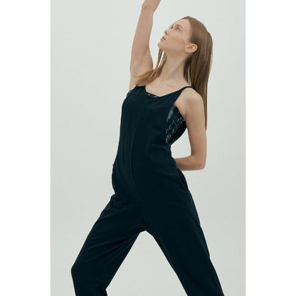 Wide-Leg Relaxed Yoga Jumpsuit | One-Piece Ease & Natural Flow