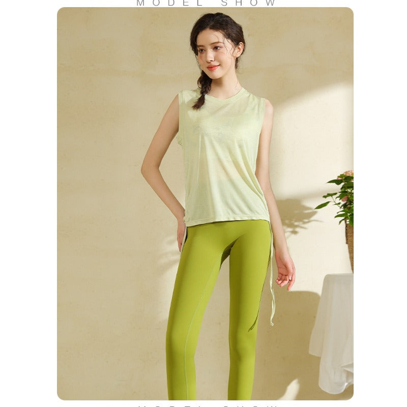 Mesh Quick-Dry Yoga Tank Top | Lightweight Ease & Breathable Flow