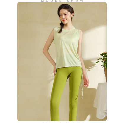 Mesh Quick-Dry Yoga Tank Top | Lightweight Ease & Breathable Flow