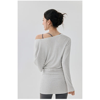 Drape Relaxed Yoga Top | Soft Movement & Everyday Ease