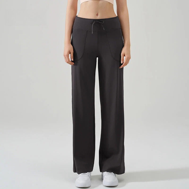 Wide-Leg Flow Yoga Pants | Relaxed Drape & Everyday Ease