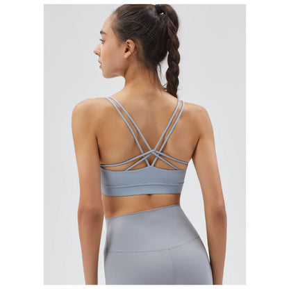 Cross Yoga Sports Bra | Soft Support & Natural Hold