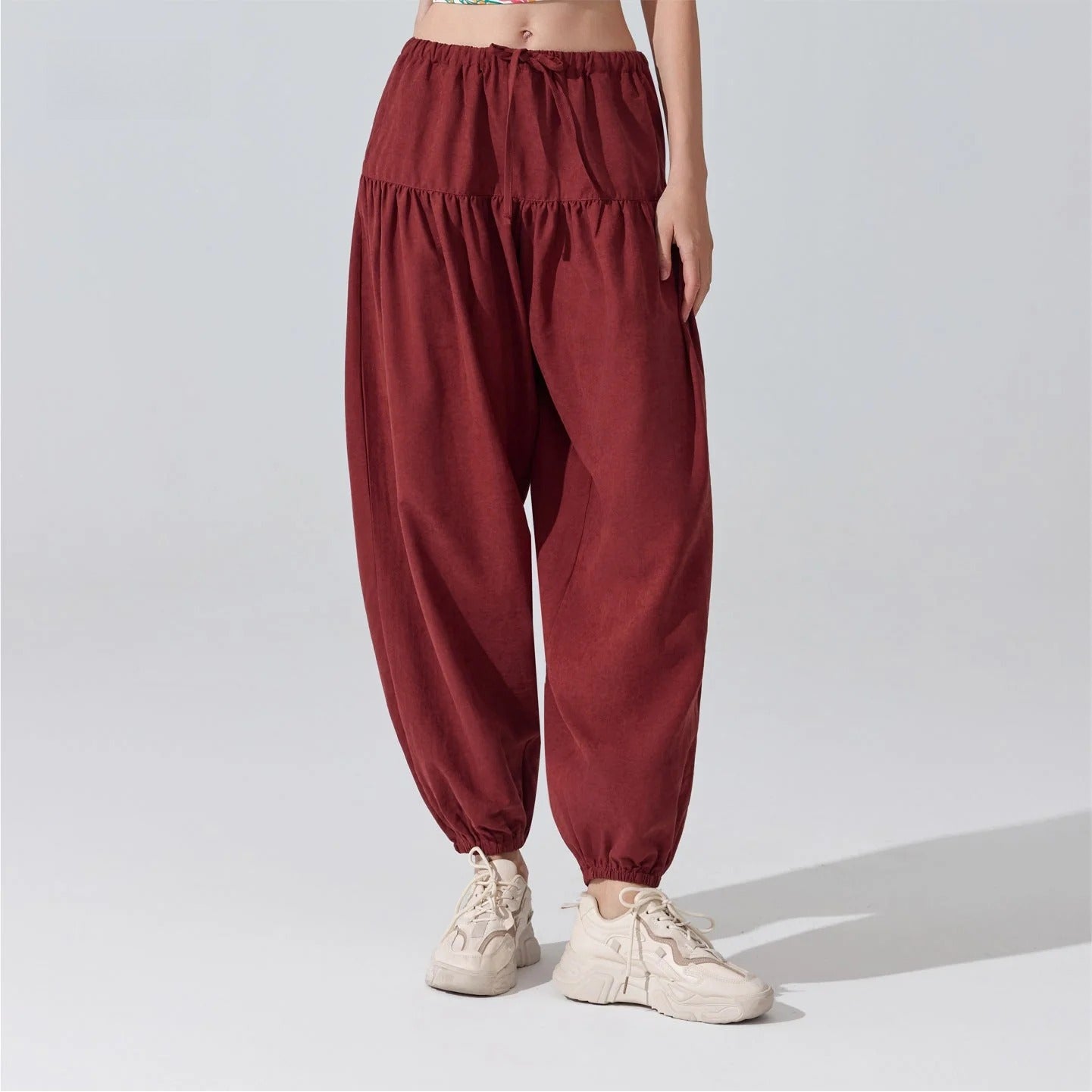 Relaxed Jogger Flow Yoga Pants | Relaxed Drape & Everyday Ease