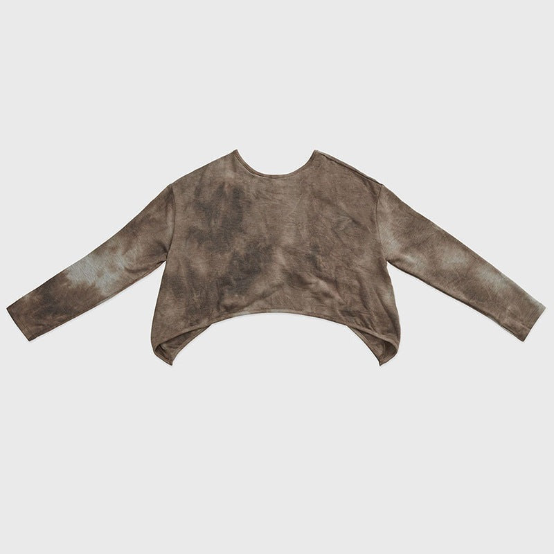Airy Open-Back Tie-Dye Yoga Top | Soft Movement & Everyday Ease