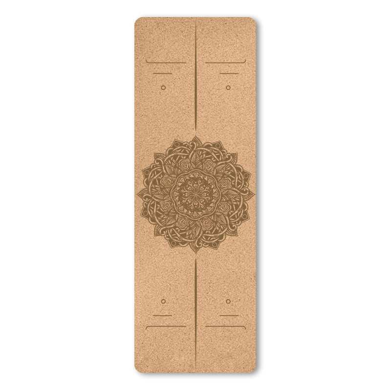 Natural Cork Yoga Mat | Grounded Practice & Steady Grip