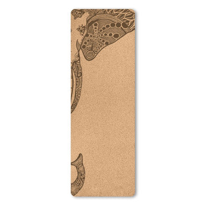 Natural Cork Yoga Mat | Grounded Practice & Steady Grip