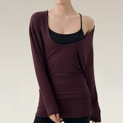 Drape Relaxed Yoga Top | Soft Movement & Everyday Ease