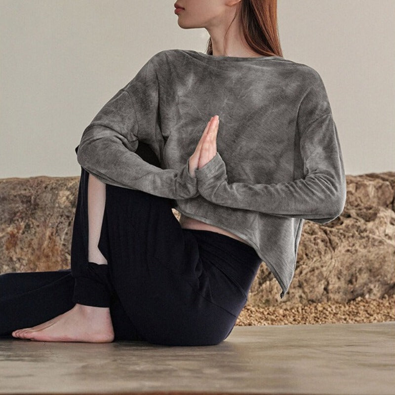 Tie-Dye Yoga Cover-Up