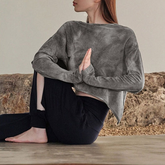 Tie-Dye Yoga Cover-Up